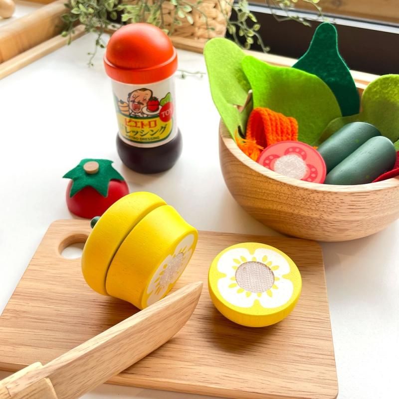 ままごとピエトロドレッシングサラダセット | Ed.Inter - 【公式】 木