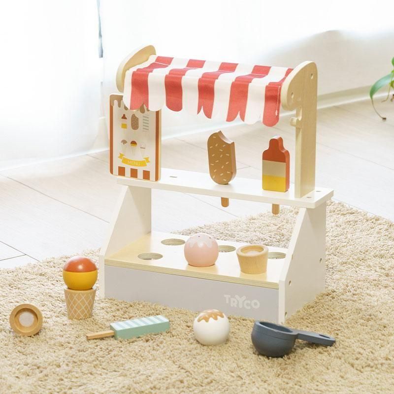 kiya6680（75C ）クリーム上下セットご購入の方、限定販売！ アイスクリームショップ | Tryco - 【公式】 木のおもちゃ ウィル