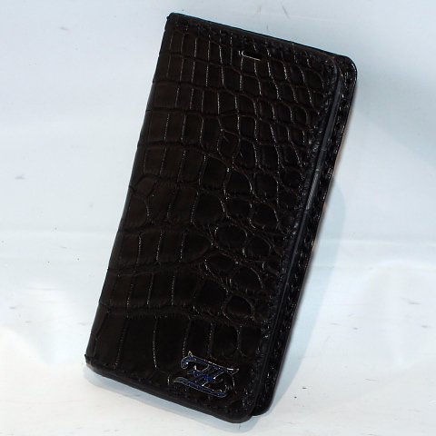 クロコダイル iPhone15ProMAX ケース - クロコダイル・ワニ革オーダーメイド｜銀座 ZELE-PARIS（ゼルパリ）