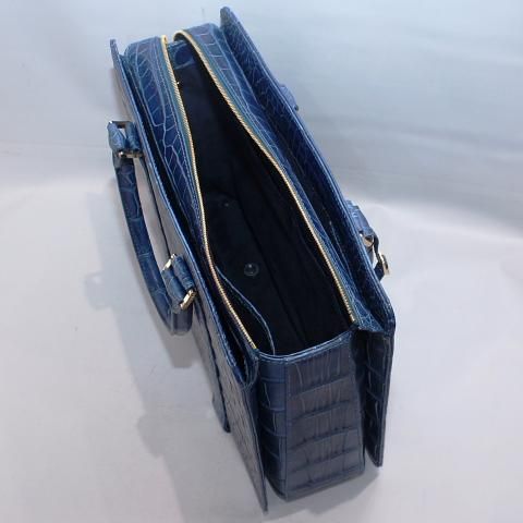 クロコダイル(ポロサス) スプリットブリーフケース