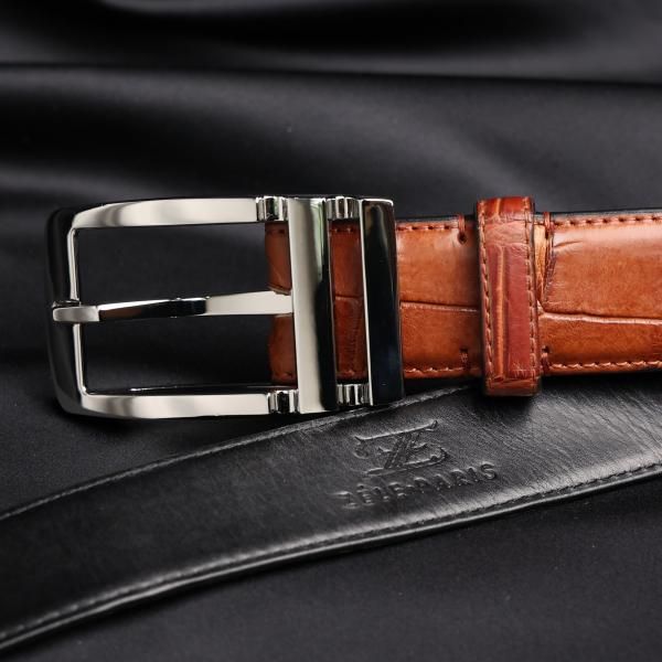 ZELE-PARIS サントロペスワロフスキー　クロコダイルベルト　ゴールド ZELE-PARIS サントロペスワロフスキークロコダイルベルトゴールド