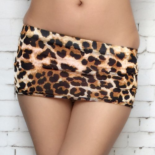 ギリギリ隠れない遊び心が健康的な色気を放つ超マイクロミニ丈のスカート Skirt 豹柄 キャバドレス ランジェリーの通販はgraxia グラシア へ