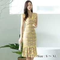ʥ봶ɺͽҤ˥Υ졼ե쥢ԡ(Хɥ쥹CABARETDRESS)