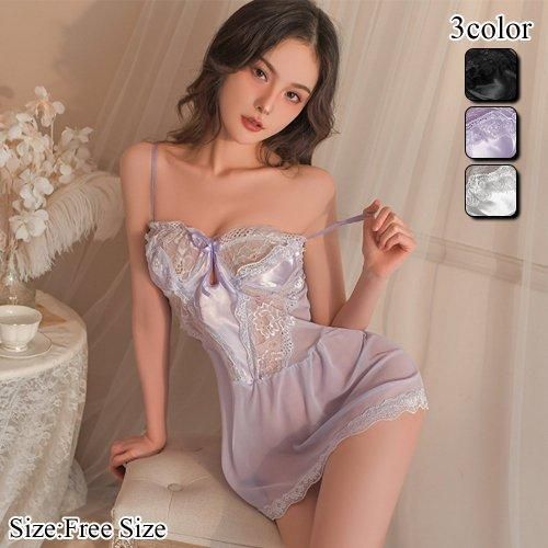 着るだけで気分が上がるふんわり可愛らしいベビードール(BABYDOLL)[ 型番 ： 101-2111 ]この商品のカテゴリーTOPページへショップTOPページへ