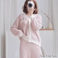 くすみカラーに金糸が大人っぽく垢抜けた印象のルームウェア(ROOMWEAR)