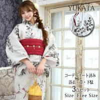 <img class='new_mark_img1' src='https://img.shop-pro.jp/img/new/icons5.gif' style='border:none;display:inline;margin:0px;padding:0px;width:auto;' />淡い灰色にアキアカネの浴衣3点セット(YUKATA)