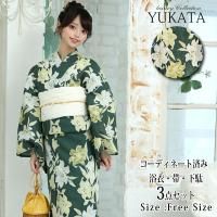 ߤ륰꡼ͥʥβ֤ۤ줿3å(YUKATA)