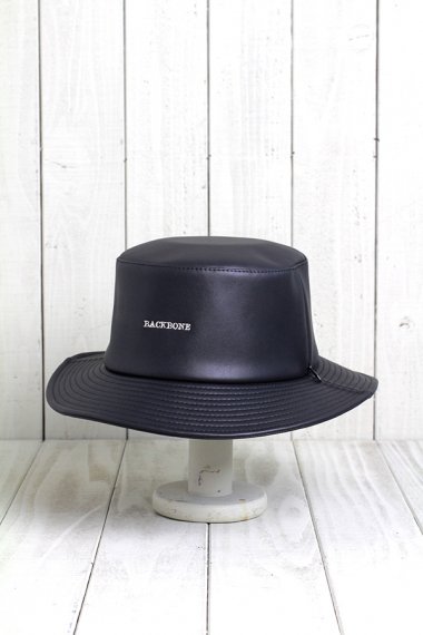 BACKBONE×YELLOW CAKE Playboy Hat Synthetic Leather