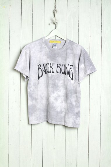 19SS Bengara Dyed S/S T-shirts Charcoal
