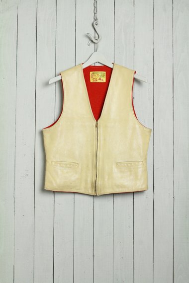 CLAYTON MICHELS Deerskin Vest - イエローケーキ | YELLOW CAKE 通販