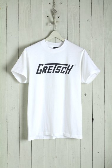 ビンテージTシャツ レア グレッチ旧ロゴ バンドt 半袖Gretsch80年代トップス