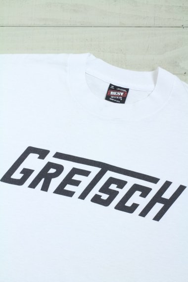 ヴィンテージ通販》GRETSCH(グレッチ)Tシャツ・ロゴデザイン｜イエロー 