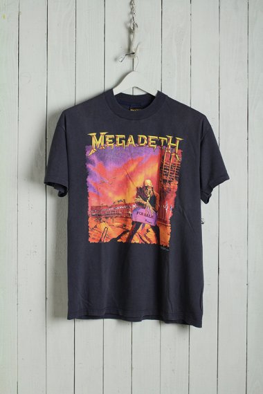 MEGADETH Tee For Sale 90's
