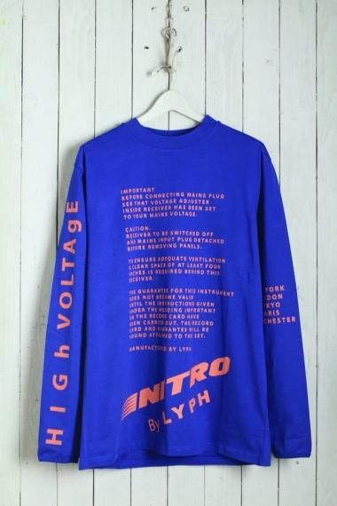 20SS Voltage L/S Tee Blue