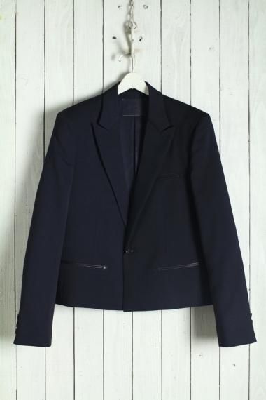 TheLetters  テーラードジャケット 黒  size  S The Letters(レターズ)新作20SS『テーラードジャケット