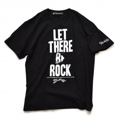 Devilock×Marbles LET THERE BE ROCK TEE BLACK