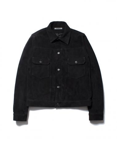 メ*ン様 MINEDENIM スエードジャケット M ベージュ MINEDENIM RIDERS/LEATHER JACKET / マインデニムレザージャケット