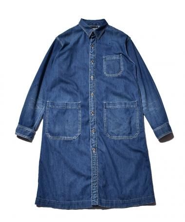 MINEDENIM 21SS DENIM SHOP COAT BOW