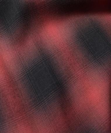 21SS CDL×MINEDENIM RAYON OMBRE CHECK SHIRTS RPT - イエローケーキ