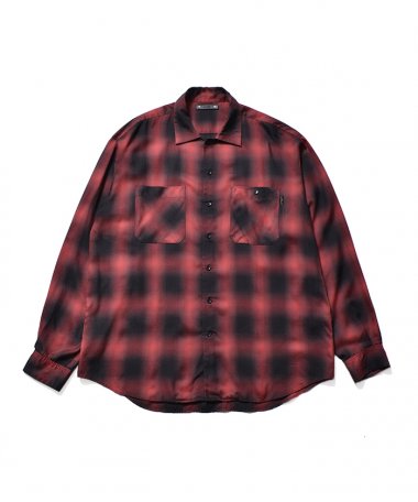 21SS CDL×MINEDENIM RAYON OMBRE CHECK SHIRTS RPT