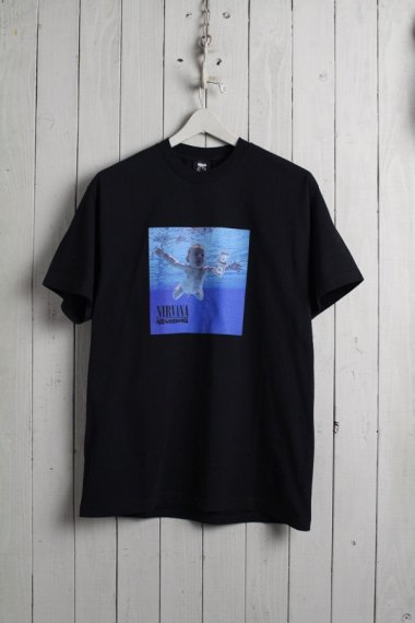 MINEDENIM-マインデニム【21SSスペシャルアイテム】“バンドT-shirts” NIRVANA#BLK｜イエローケーキ｜YELLOW CAKE