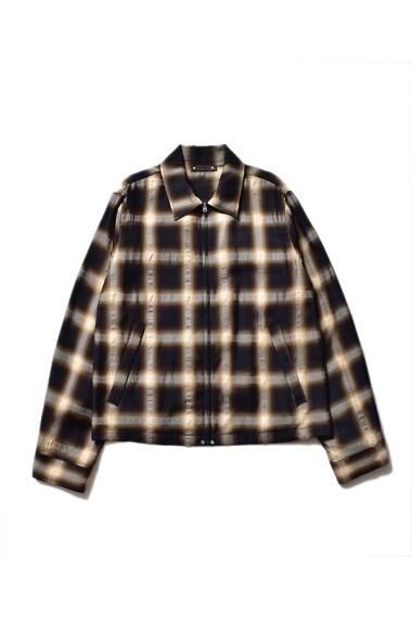 ジャケット・アウター MINEDENIM Ombre Check Flannel Sports JKT MINEDENIM Ombre Check Flannel Quiltliner Sports JKT
