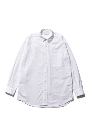 23SS Denim Big Regular Shirts WHT 3月25日 正午〜販売開始