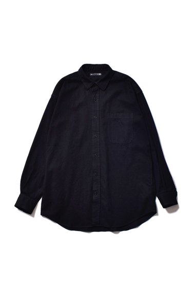 23SS Denim Big Regular Shirts BLK 3月25日 正午〜販売開始