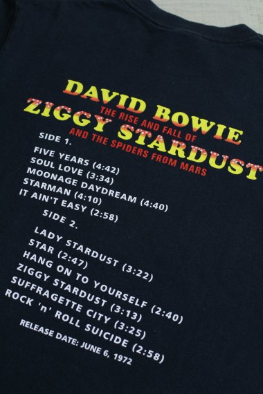 デヴィッド・ボウイ｜DAVID BOWIE『Tシャツ』#BLACK【VINTAGE】公式