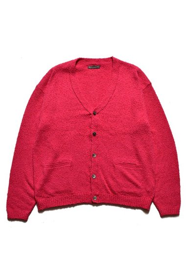 24SS Grainy Cotton Knit Cardigan PNK | マインデニム | 2024年春夏 ...