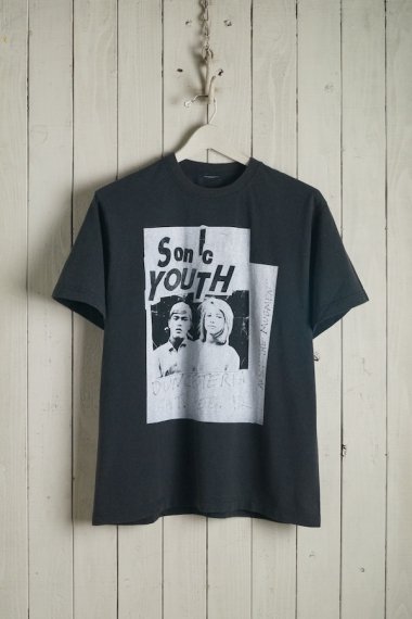 SONIC YOUTH  DUNCETERIA Tee Black