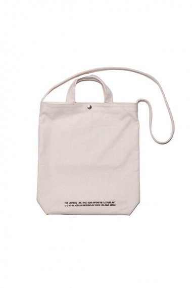 #0026 STRAP TOTE BAG -COTTON CANVAS-