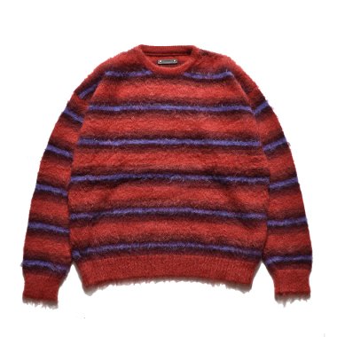 24AW Blurry Border Mohair Knit Pullover RPT921 〜䳫