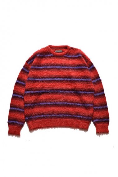 24AW Blurry Border Mohair Knit Pullover RPT