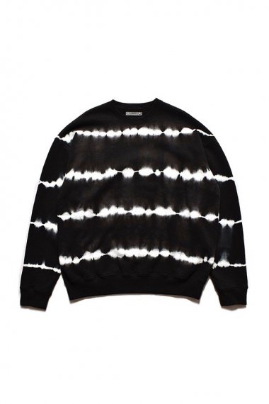 24AW Paper Rips Boder Fleece Crewneck Pullover BLT