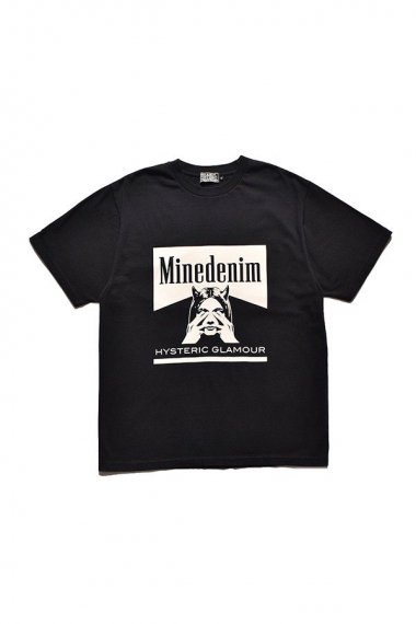 1116ڡ〜䳫ϡHYSTERIC GLAMOURMINEDENIM Graphic T-Shirts BLK