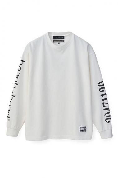 beauty･beast × 20471120 COLLABORATION L/S TEE _1  WHT×BLK