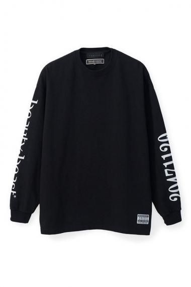 beauty･beast × 20471120 COLLABORATION L/S TEE _1  BLK×WHT