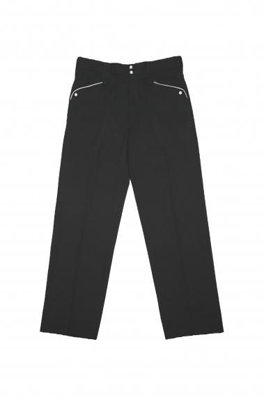 #0028 WESTERN PIPING STRAIGHT TROUSERS -RAYON GABARDINE-830〜䳫
