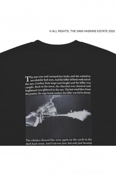 Sam Haskins × Stie-lo Tシャツ | 黒 - イエローケーキ | YELLOW CAKE 通販