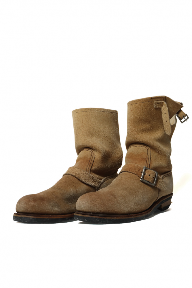 Suede Engineer Boots 8268