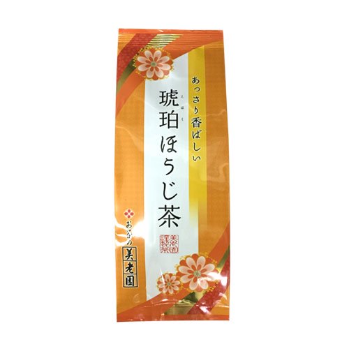 琥珀ほうじ茶 100g - お茶の美老園 オンラインショップ