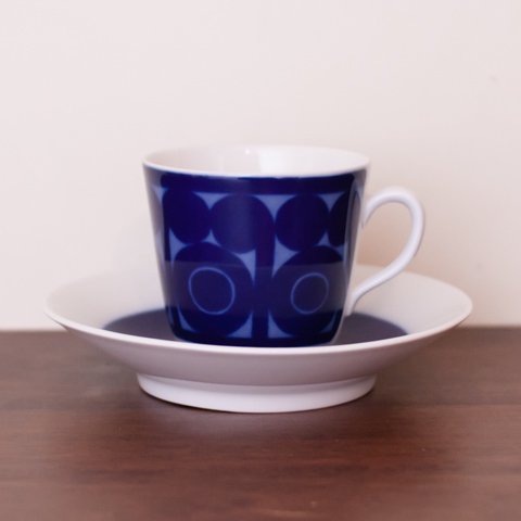 SWEDEN RORSTRAND AGDA COFFEE CUP&SAUCER