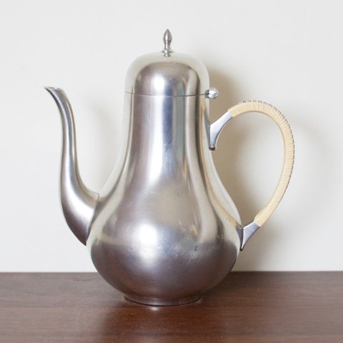 HOLLAND C&K PEWTER TALL TEA POT - 北欧ビンテージ雑貨ショップ｜THE TIME HAS COME