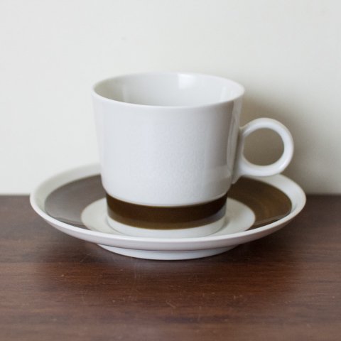 SWEDEN RORSTRAND FORMA COFFEE CUP & SAUCER