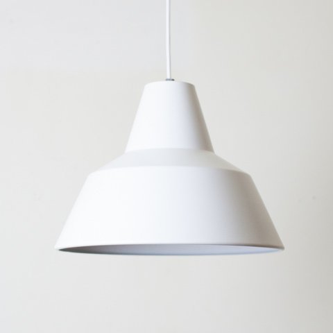 DENMARK ALUMINUM MILKY WHITE LAMP