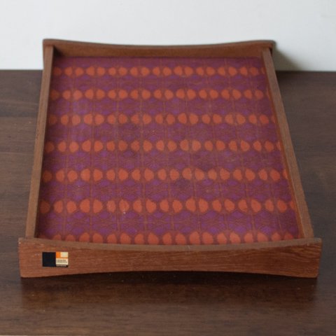 DENMARK LAURIDS LONBORG TEAK/FABRIC TRAY