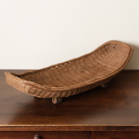 SWEDEN OBLONG RATTAN BASKET