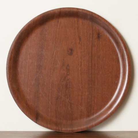 DENMARK TEAK PLYWOOD SERVING TRAY (B)