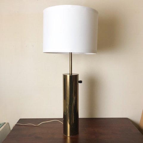 U.S.A NESSEN BRASS TABLE LAMP